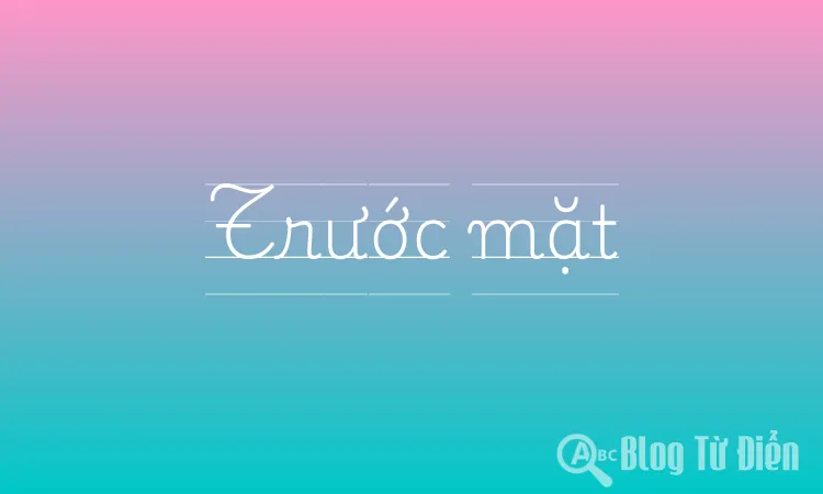 Trước mặt