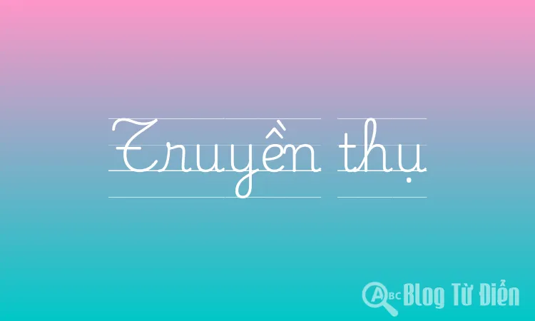 Truyền thụ