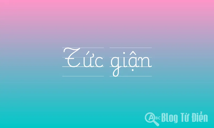 Tức giận