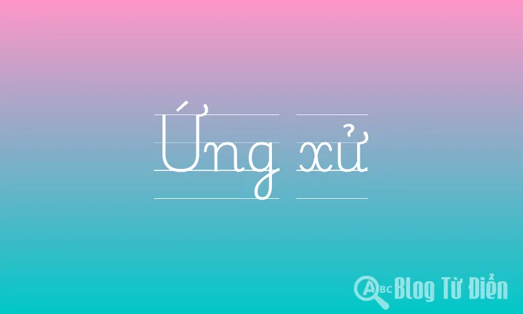 Ứng xử