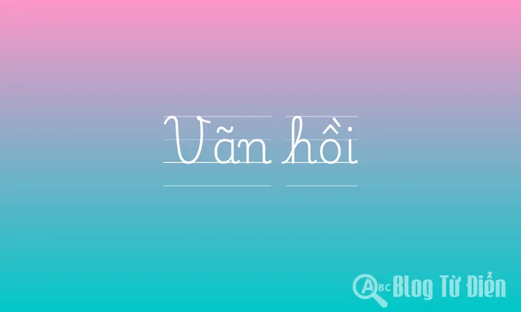 Vãn hồi