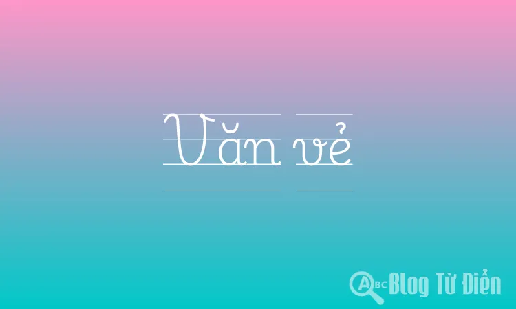 Văn vẻ