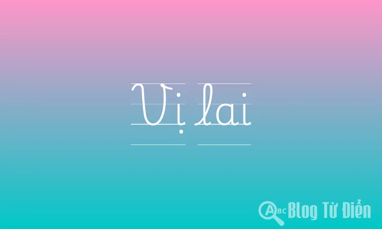 Vị lai