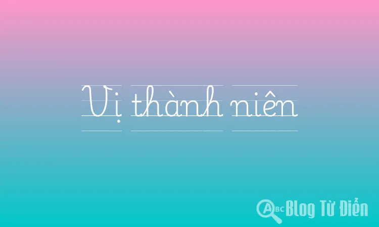Vị thành niên