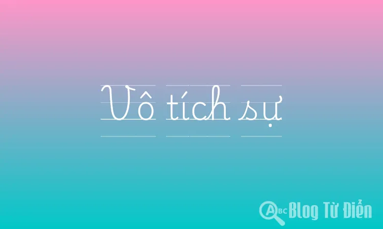 Vô tích sự