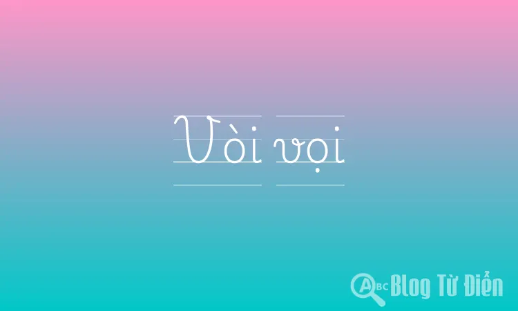 Vòi vọi