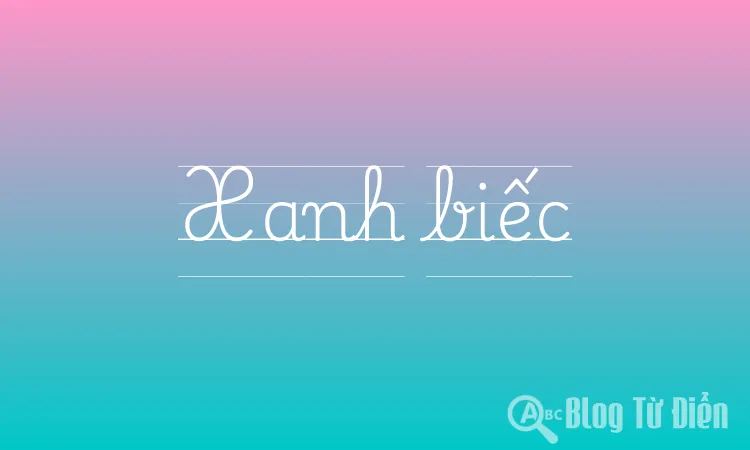 Xanh biếc