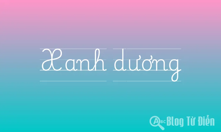 Xanh dương