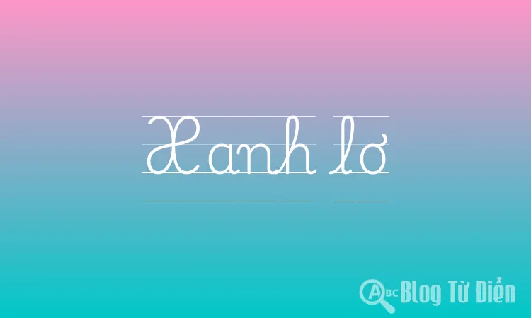 Xanh lơ