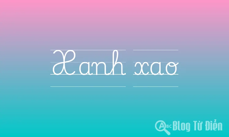 Xanh xao