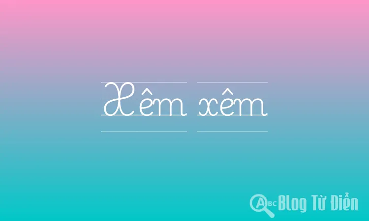 Xêm xêm