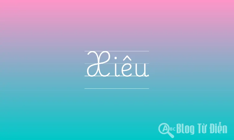 Xiêu