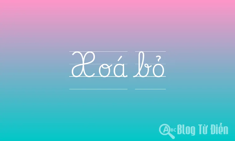 Xoá bỏ