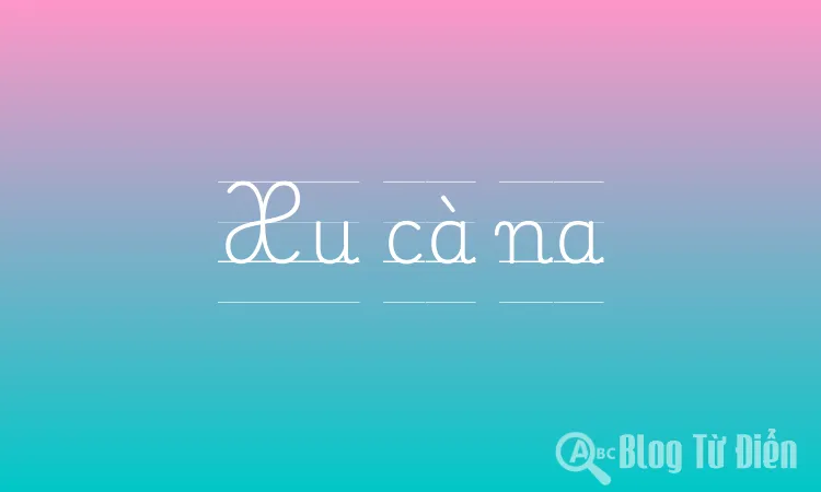 Xu cà na