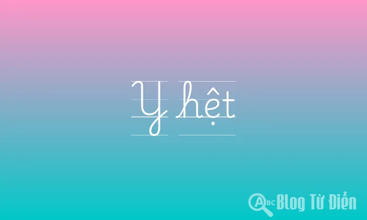 Y hệt