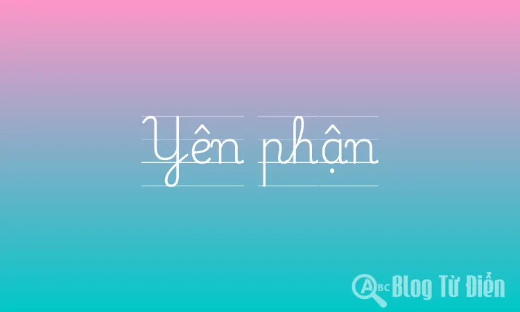Yên phận