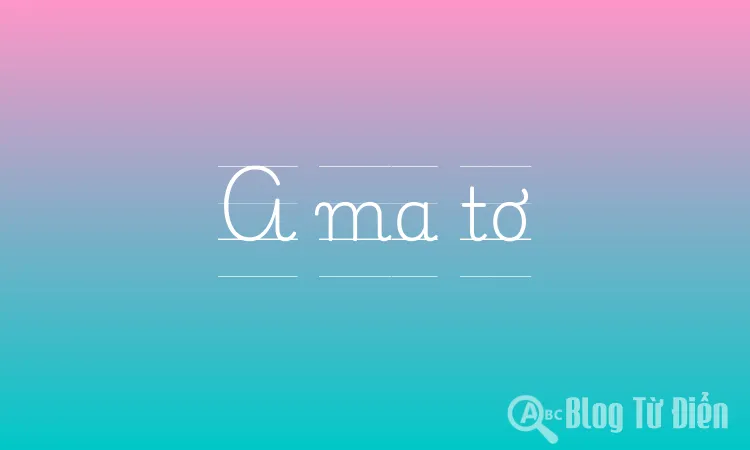 A ma tơ