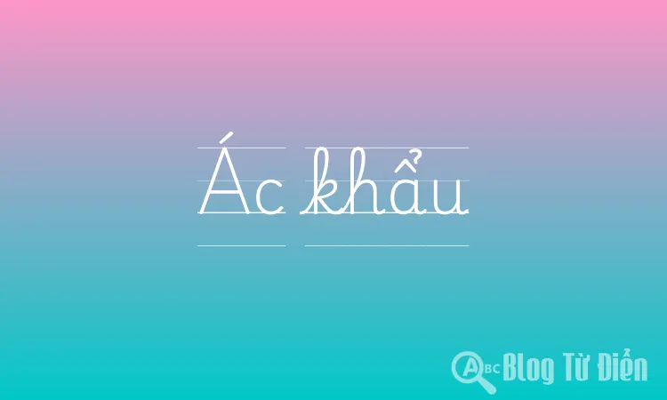 Ác khẩu