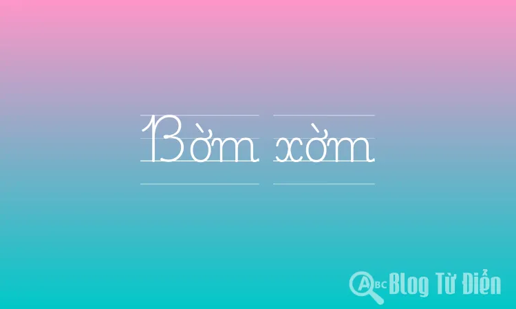 Bờm xờm