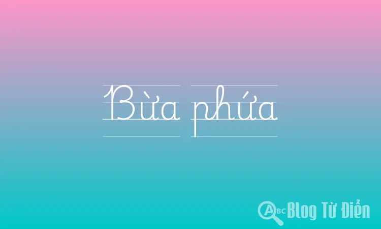 Bừa phứa