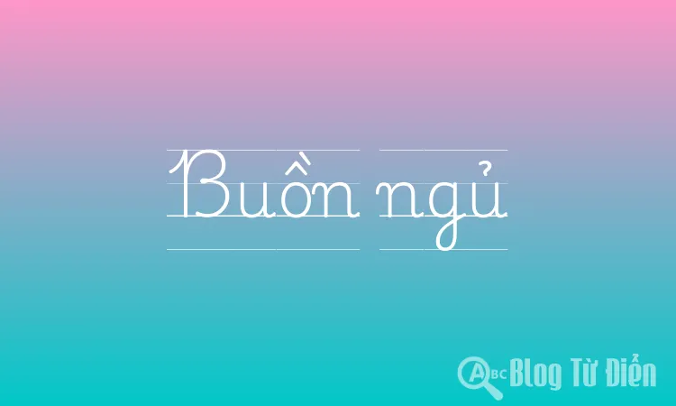 Buồn ngủ