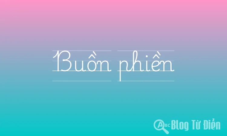 Buồn phiền