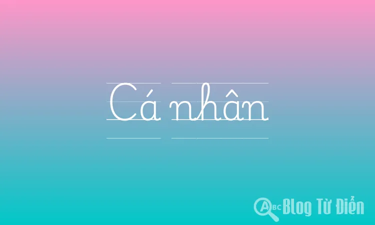 Cá nhân