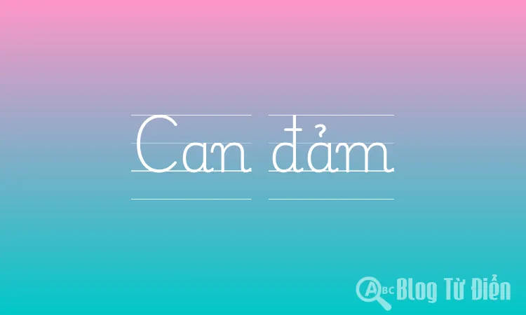 Can đảm