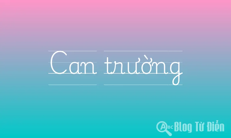 Can trường