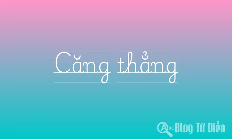 Căng thẳng