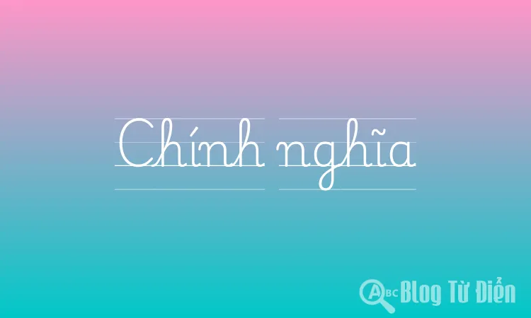Chính nghĩa