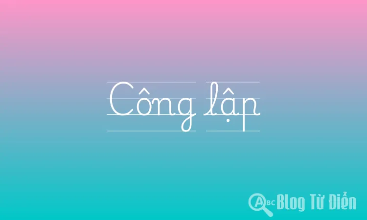 Công lập