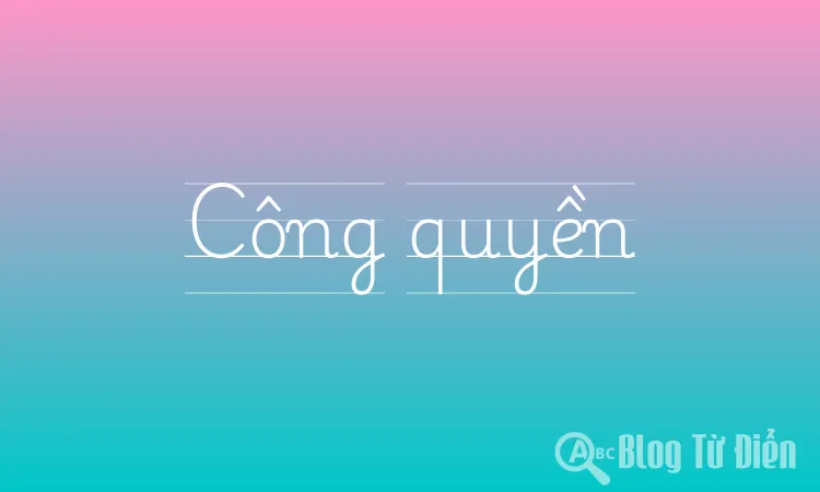 Công quyền