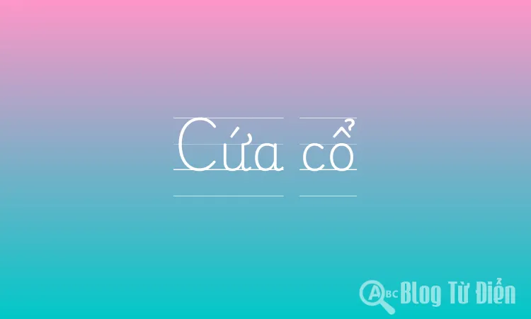 Cứa cổ