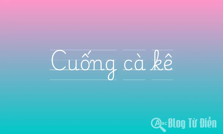 Cuống cà kê