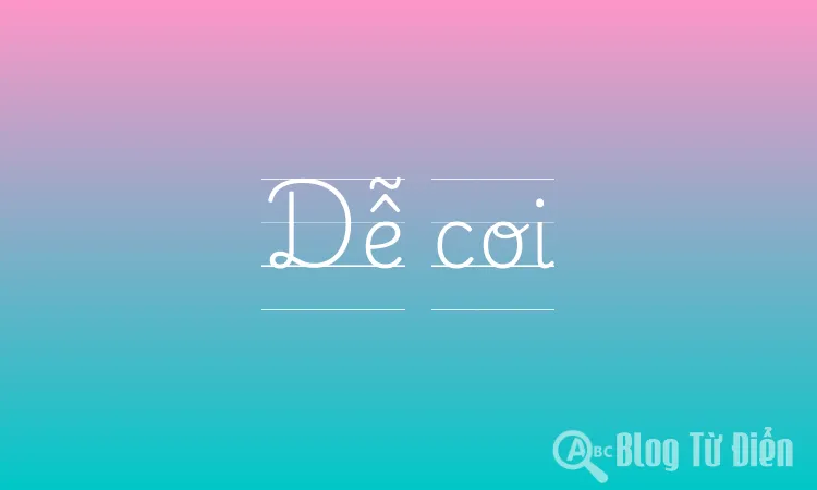 Dễ coi