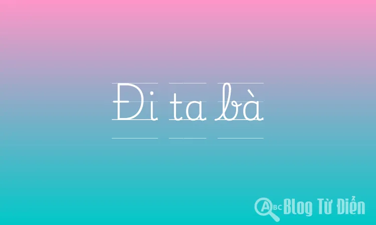 Đi ta bà