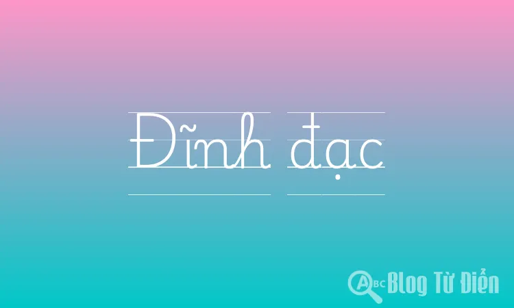 Đĩnh đạc
