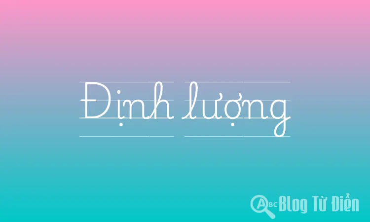 Định lượng