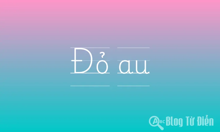 Đỏ au