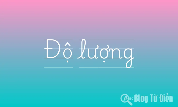 Độ lượng