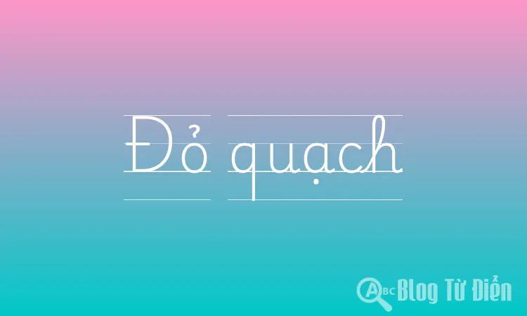 Đỏ quạch