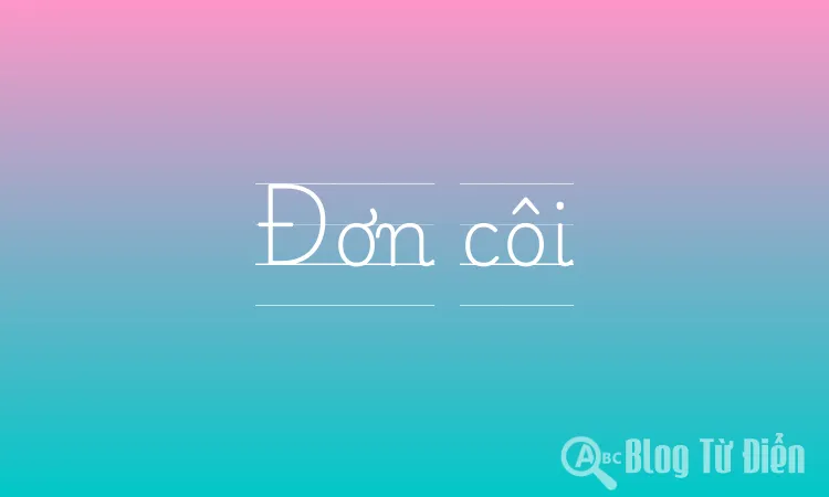 Đơn côi