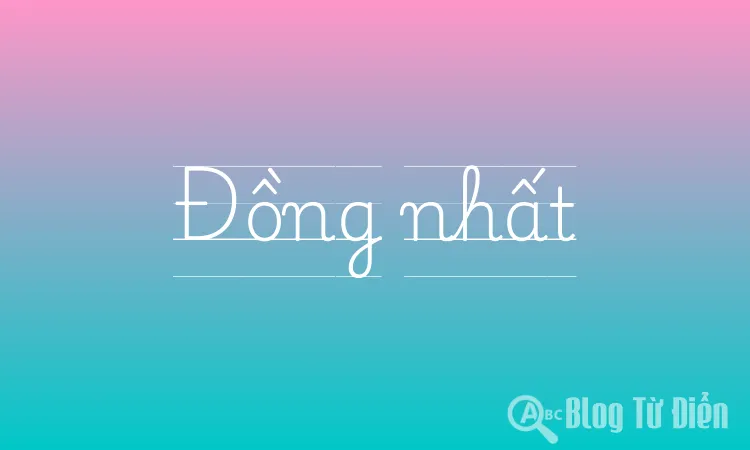 Đồng nhất