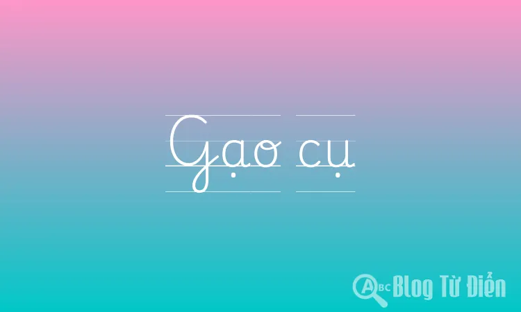 Gạo cụ