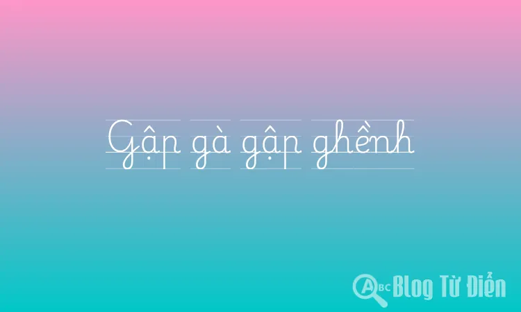 Gập gà gập ghềnh