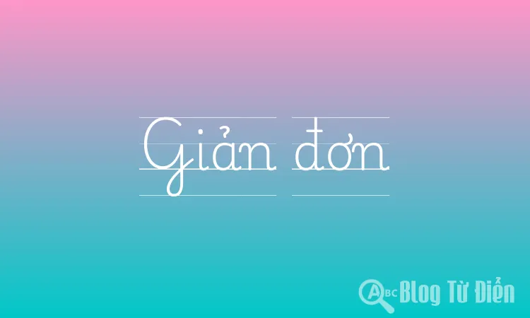 Giản đơn