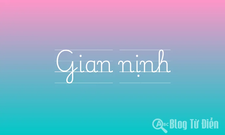 Gian nịnh