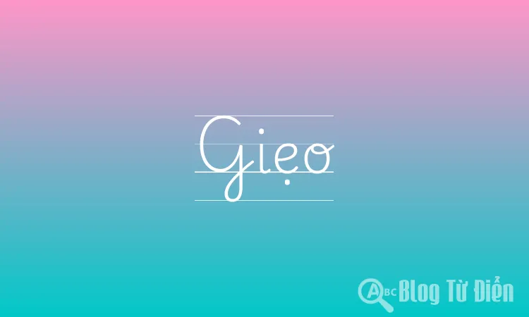 Giẹo
