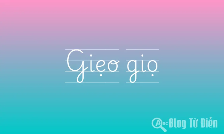 Giẹo giọ